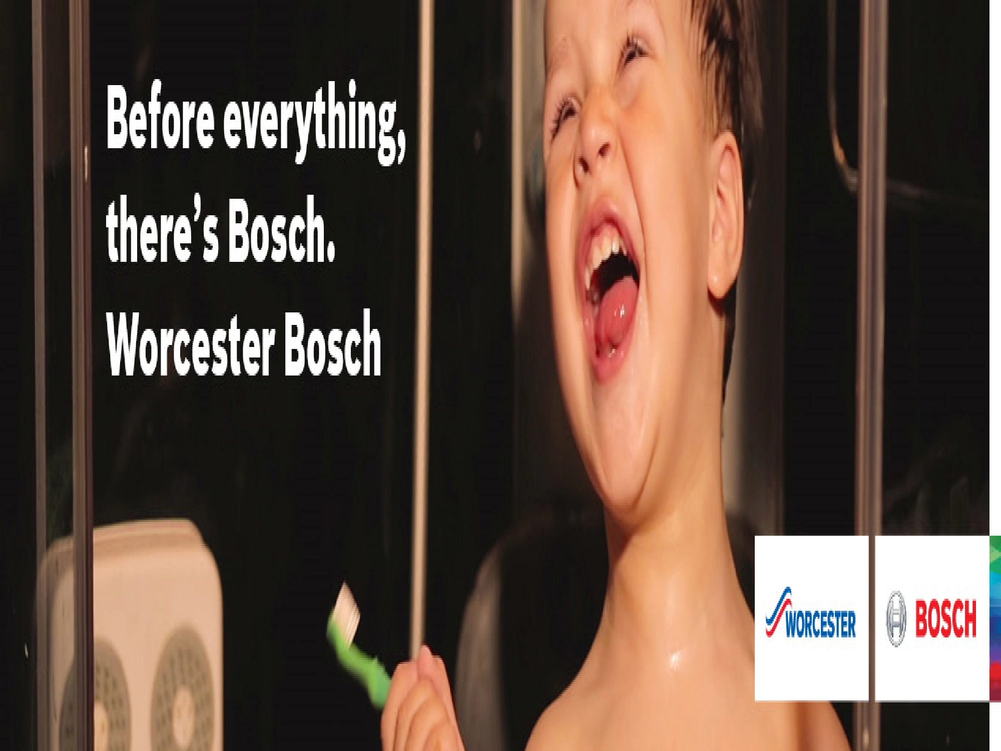 lovely hot water on tap with worcester bosch