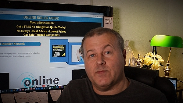 dave on video blog 1